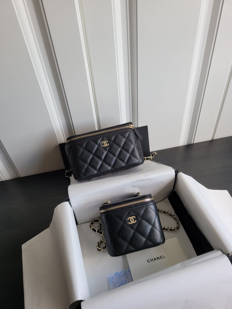 Ch*el cosmetic bags